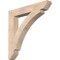 Ekena Millwork Thorton Slat Smooth Bracket, Douglas Fir, 5 1/2"W x 38"D x 38"H BKT06X38X38THR06SDF - alternate 1